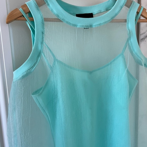 COPY - Cynthia Rowley teal dress - Picture 3 of 4